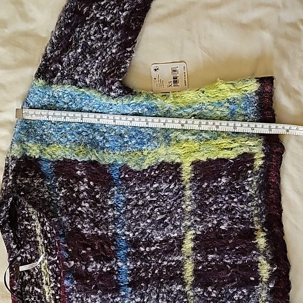Free People Emerson Plaid Crop Pullover Sweater - Picture 14 of 17